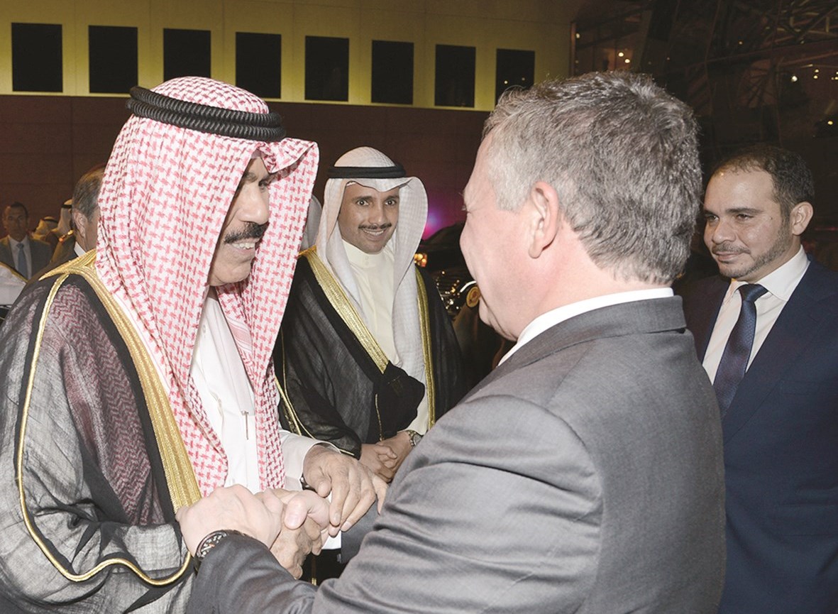 سمو ولي العهد مودعاً الملك عبدالله