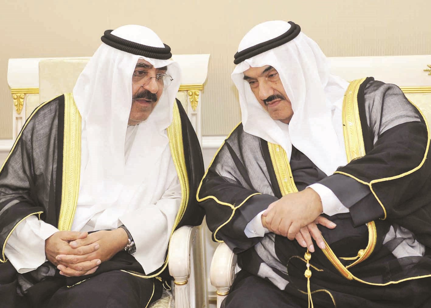 حديث بين المحمد ومشعل الأحمد