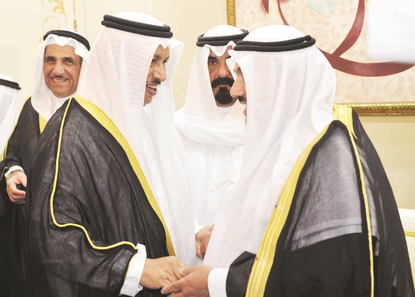 تهنئة من جابر المبارك