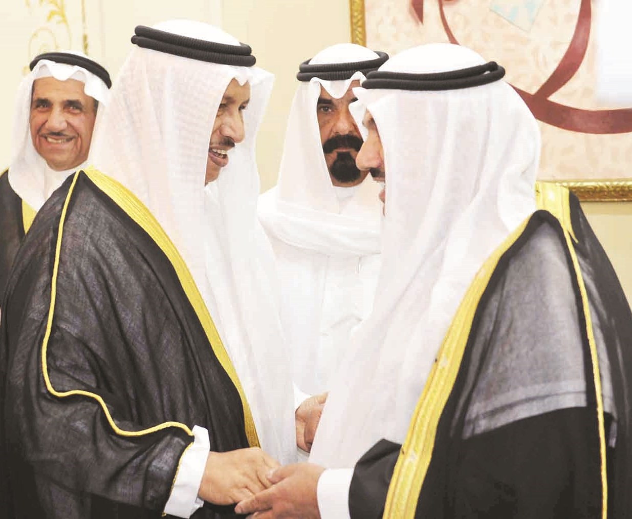 تهنئة من جابر المبارك