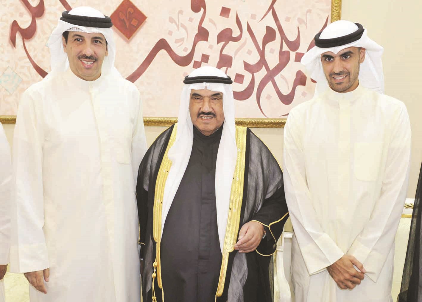 المحمد متوسطاً مرزوق وبدر الخرافي