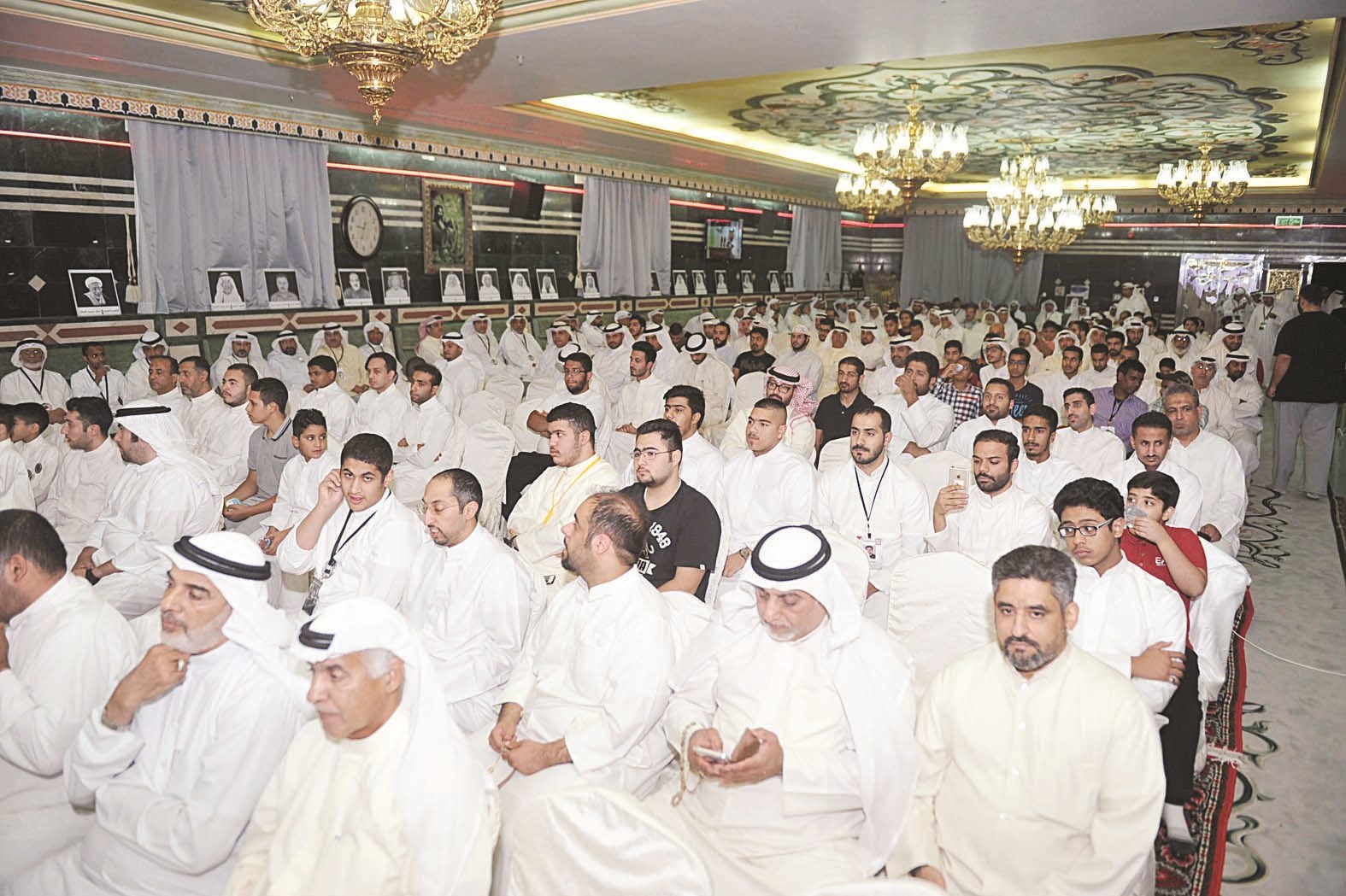 جانب من الحضور