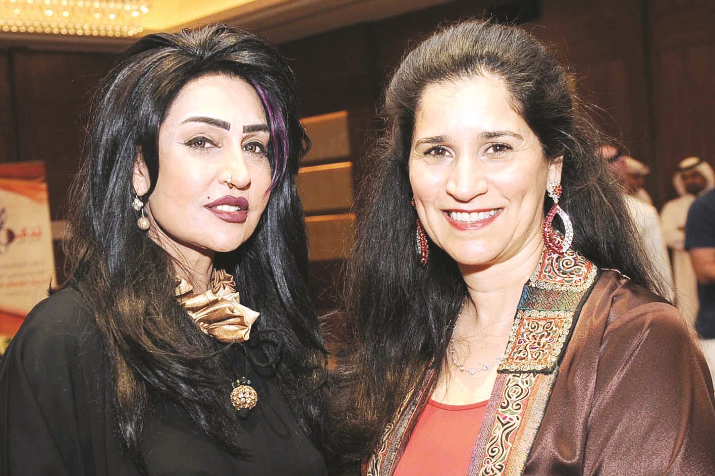 انتصار سالم العلي وهدى الخطيب