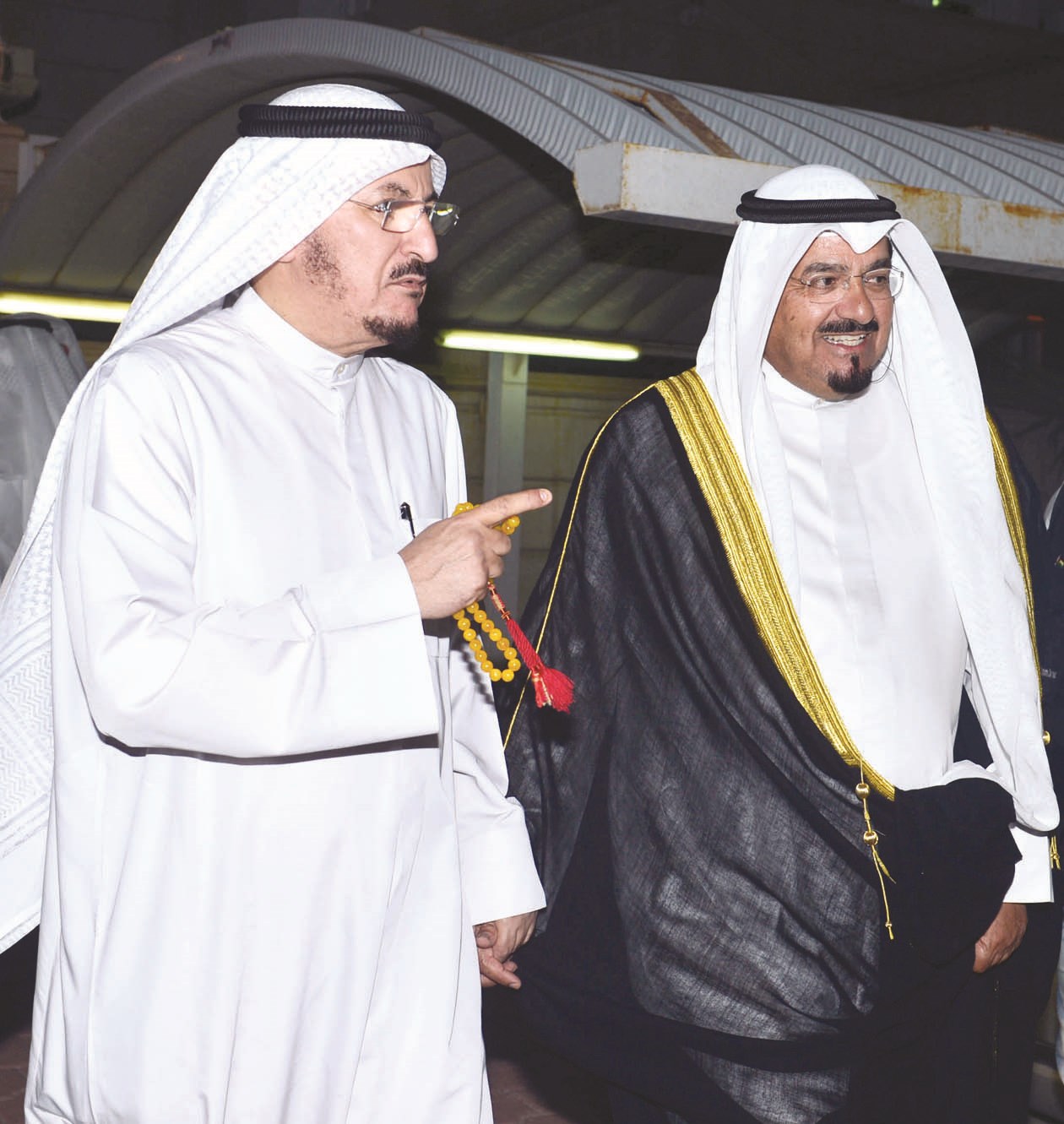 أحمد العبدالله ومبارك الدويلة