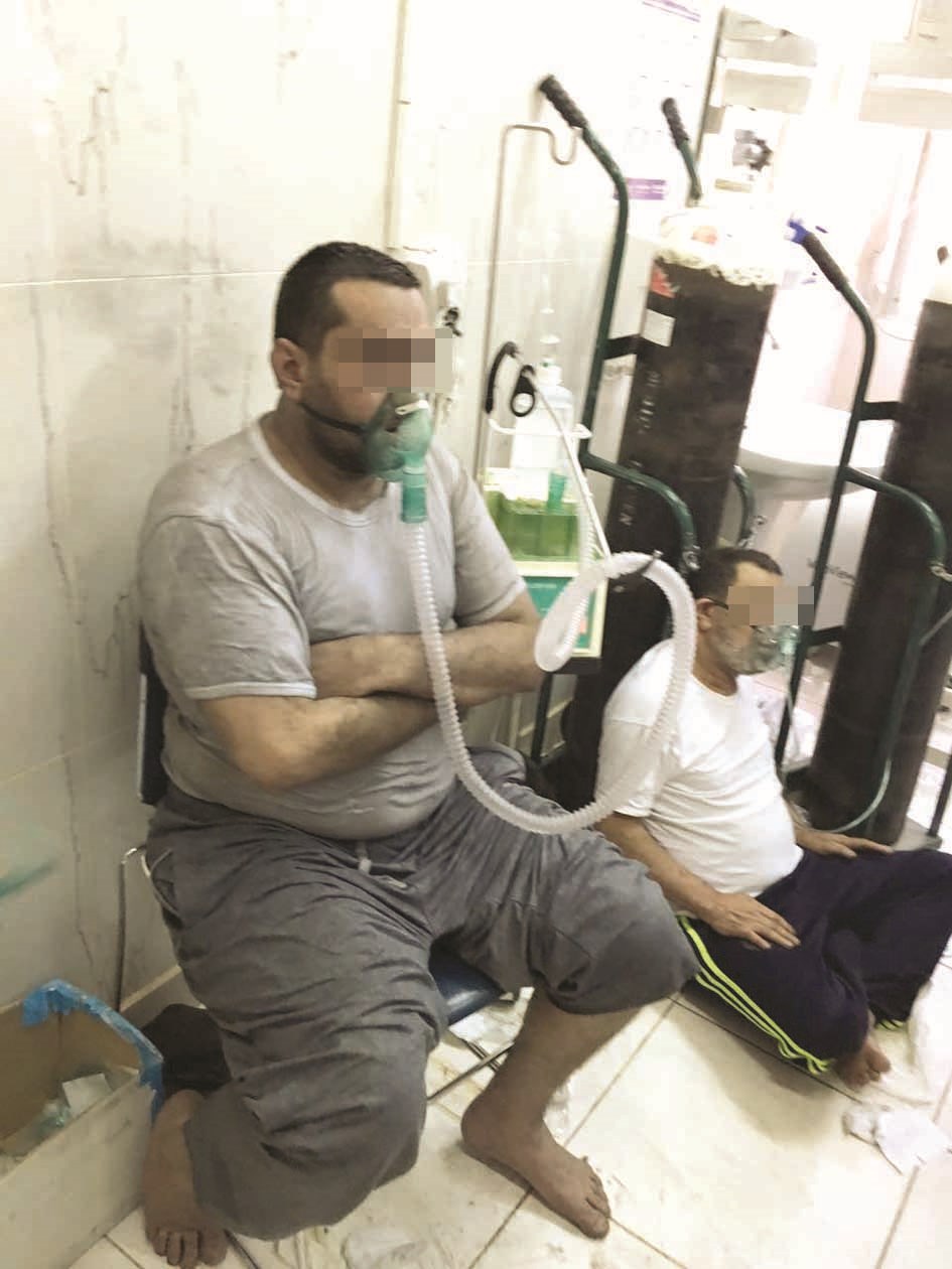 تنفس اصطناعي لنزيلين