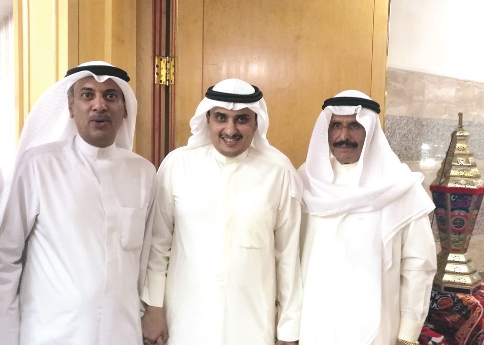 مهلهل الخالد ومحمد المعجل مع المنفوحي