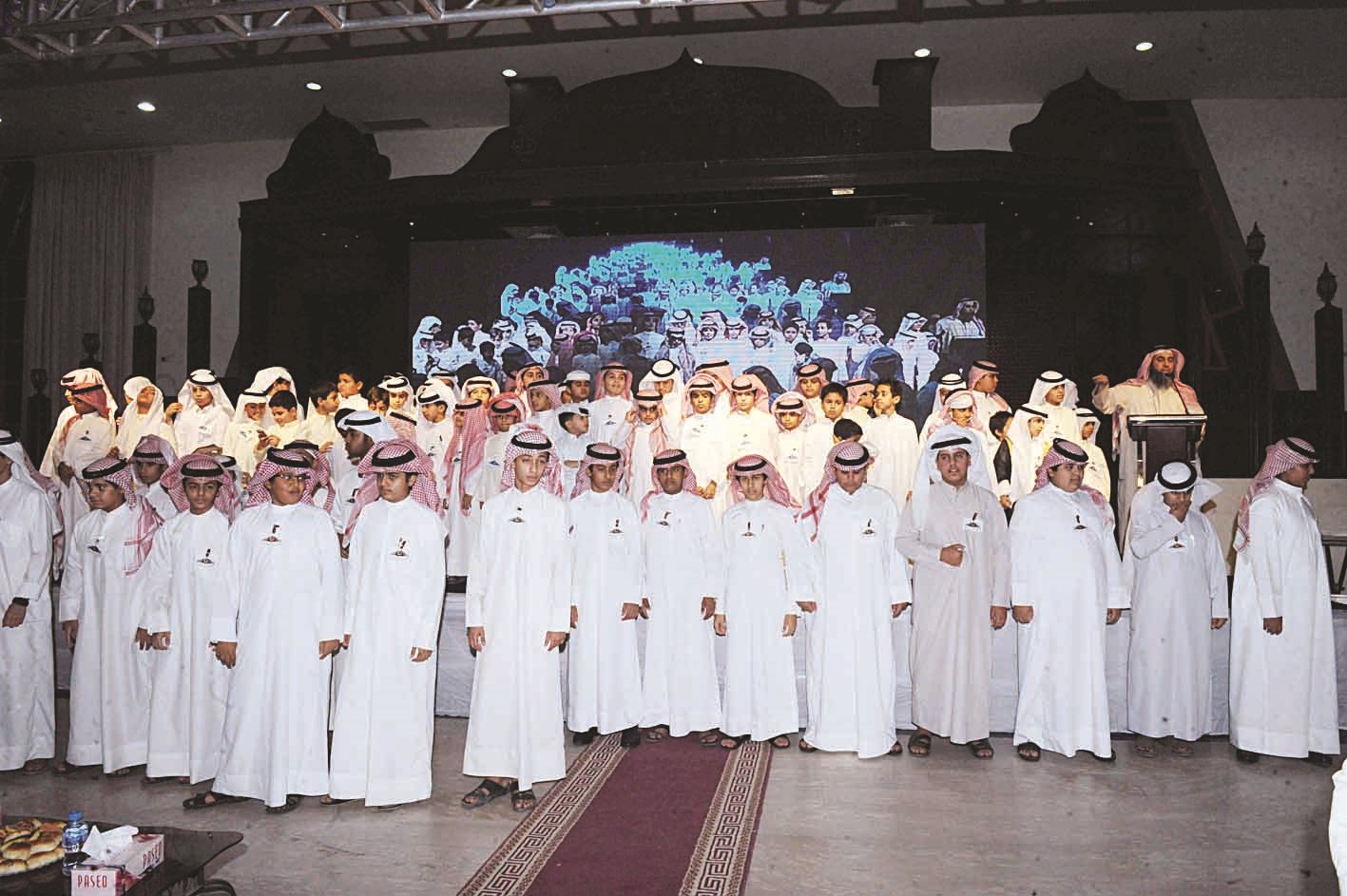 المكرمون في لقطة جماعية  (تصوير نور هنداوي)