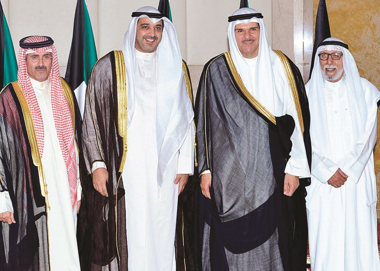 العبدالله والحمود والدعيج والفنان إبراهيم الصلال