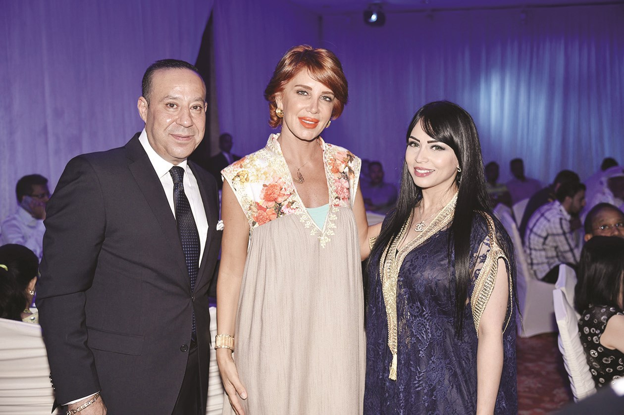 شيرين المنوفي وميرنا حرب وماجد حنا