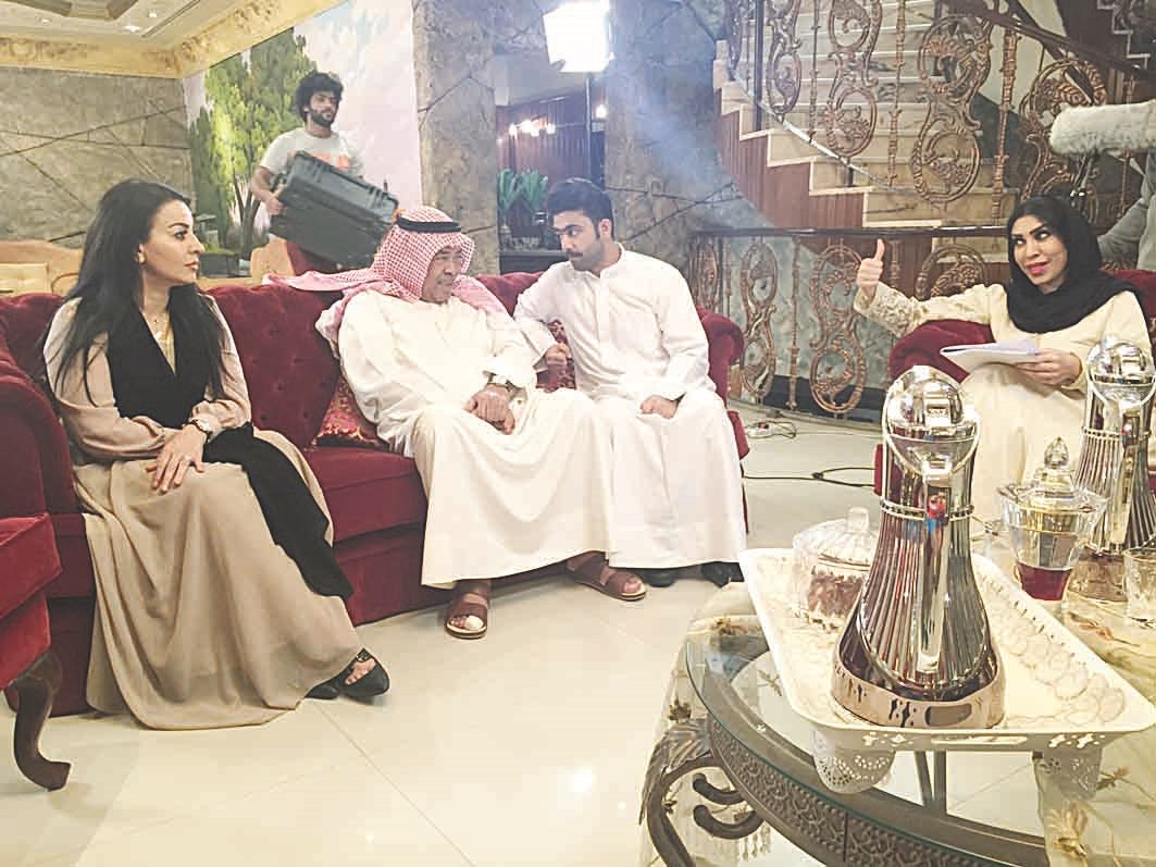 حوار بين خالد بوصخر وسعد الفرج في كواليس «لقيت روحي»