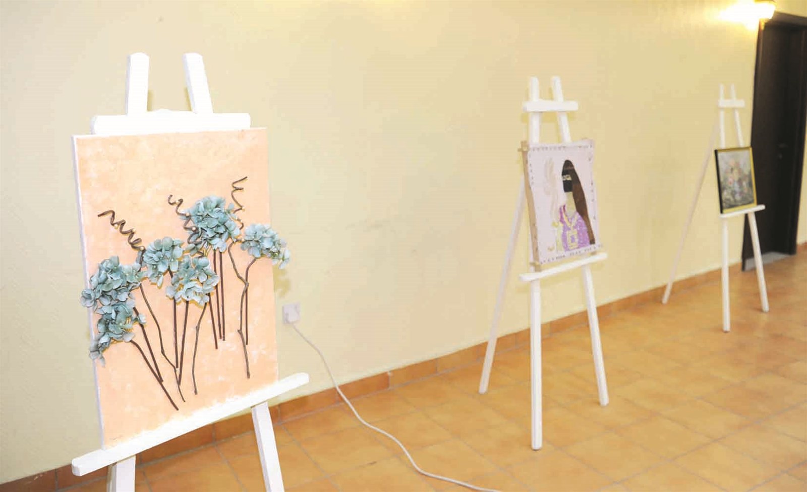 من رسومات المتدربين