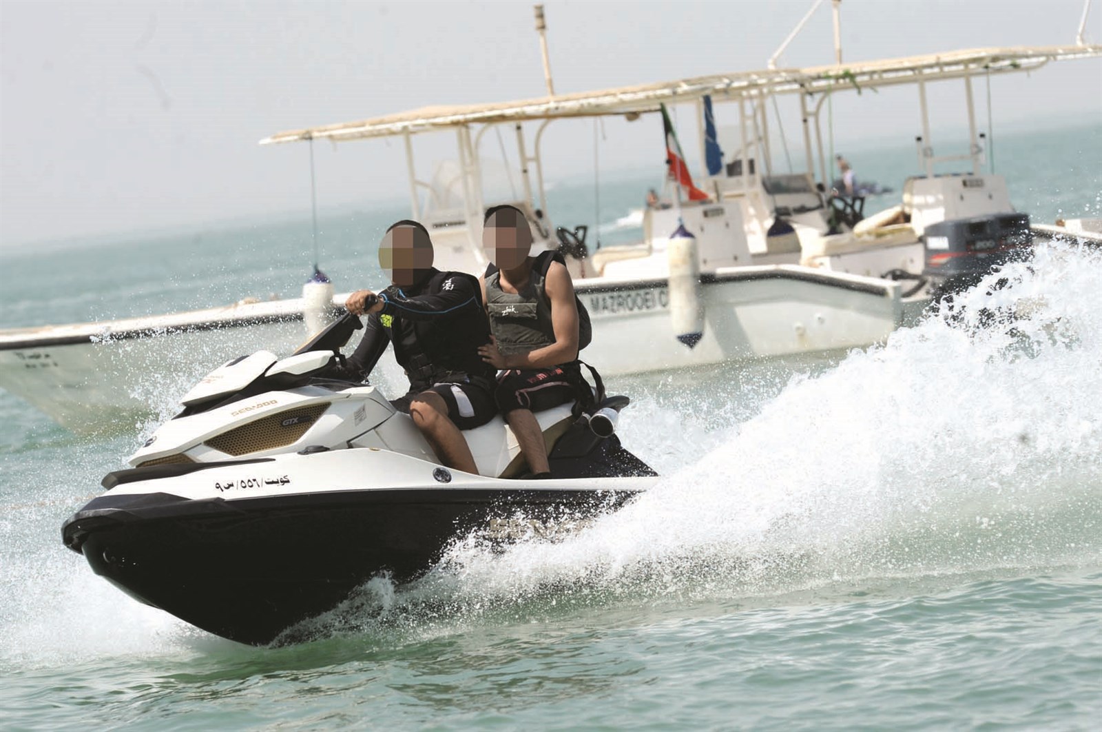 «جت سكي» أفسد متعة السباق