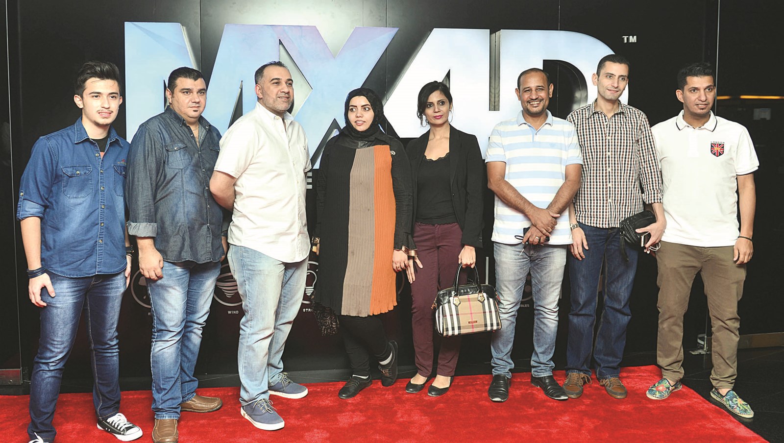 لقطة جماعية لممثلي وسائل الإعلام   (تصوير موسى عياش)