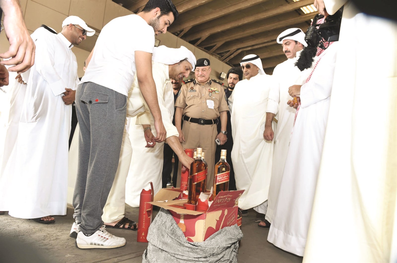 الشهاب يعاين الضبطية