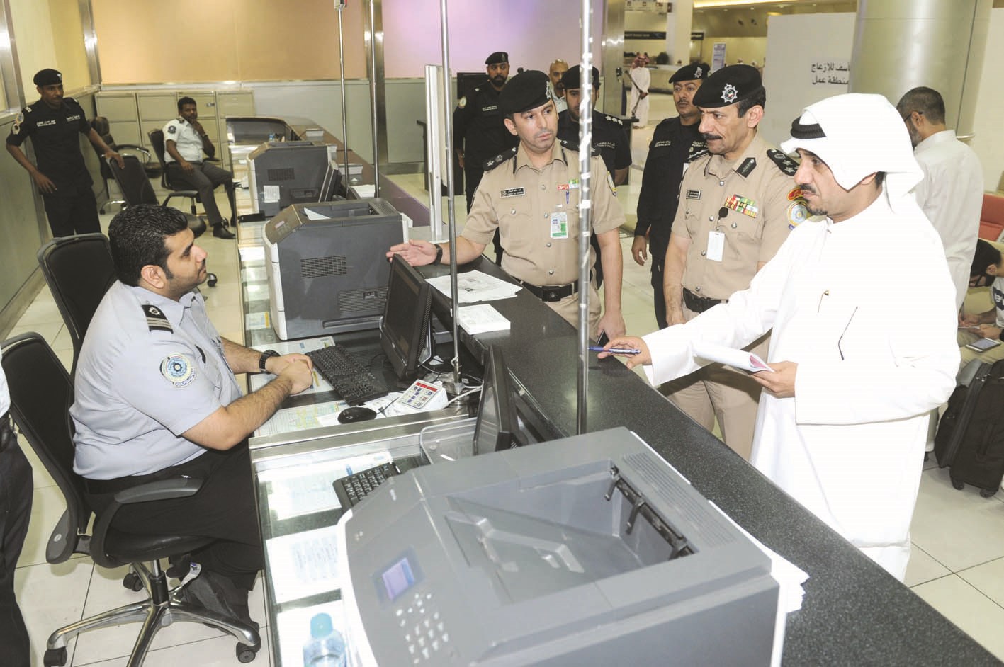 اطلاع على آلية عمل قسم التأشيرة الإلكترونية