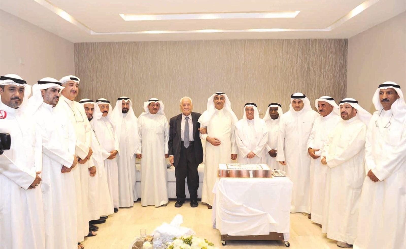 الحضور مع المحتفى به