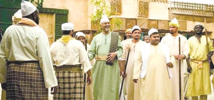 مشهد من «حارة الشيخ»