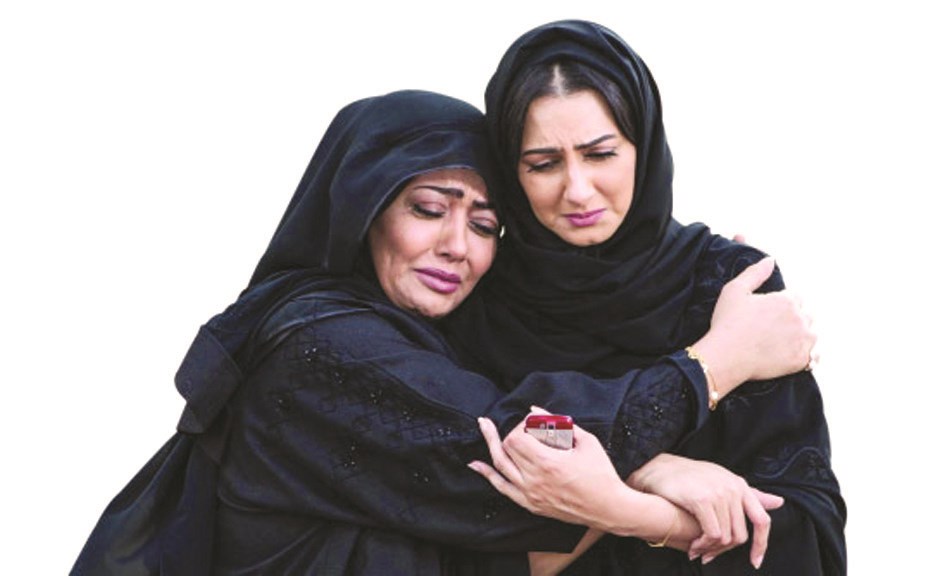 هيفاء حسين وفاطمة الحوسني في مسلسل «خيانة وطن»