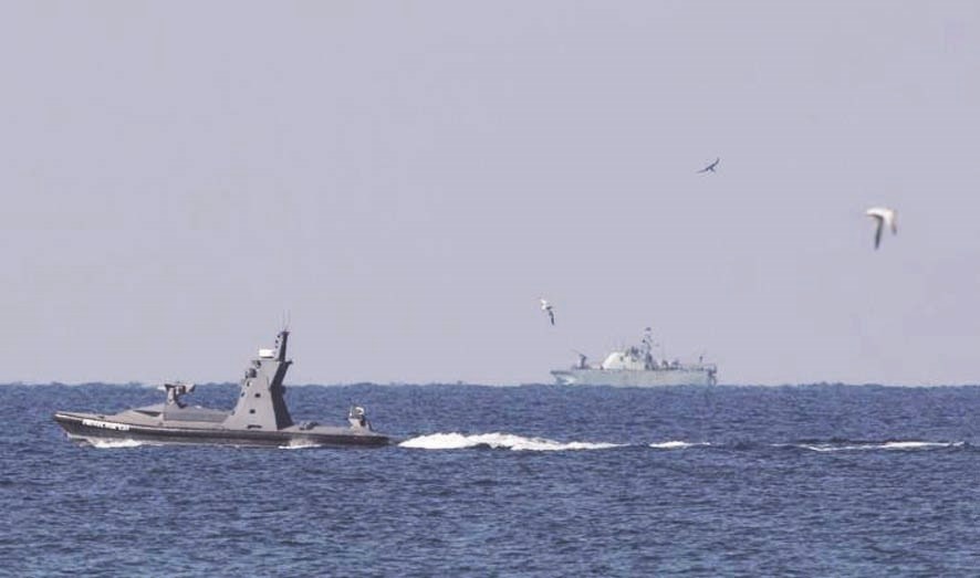 u0633u0641u064au0646u062au0627u0646 u0644u0644u0628u062du0631u064au0629 u0627u0644u0627u0633u0631u0627u0626u064au0644u064au0629 u0641u064a u00abu0627u0644u0645u062au0648u0633u0637u00bb u0642u0631u0628 u0627u0644u062du062fu0648u062f u0645u0639 u0642u0637u0627u0639 u063au0632u0629