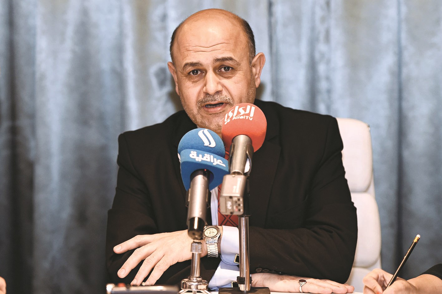 u0627u0644u0646u0635u0631u0627u0648u064a u0645u062au062du062fu062bu0627u064b u0641u064a u0627u0644u0645u0624u062au0645u0631 u0627u0644u0635u062du0627u0641u064a (u062au0635u0648u064au0631 u062cu0627u0633u0645 u0628u0627u0631u0648u0646)