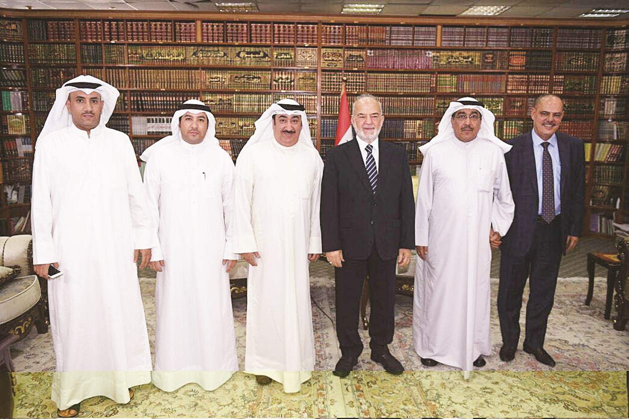 الجعفري والوفد الإعلامي الكويتي