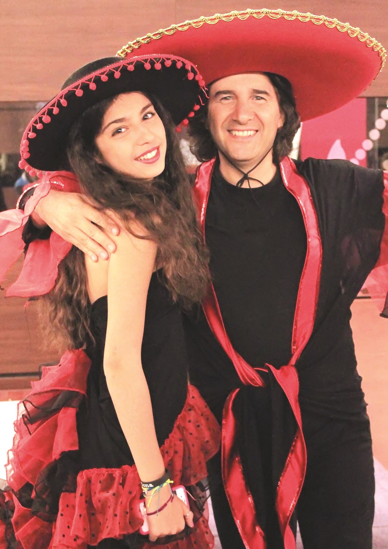 فادي شربل وابنته ناديا