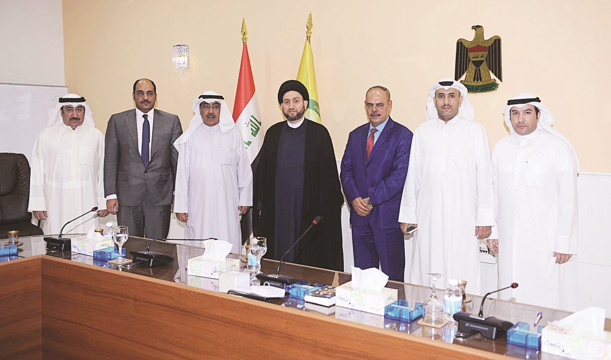 الحكيم مستقبلاً الوفد