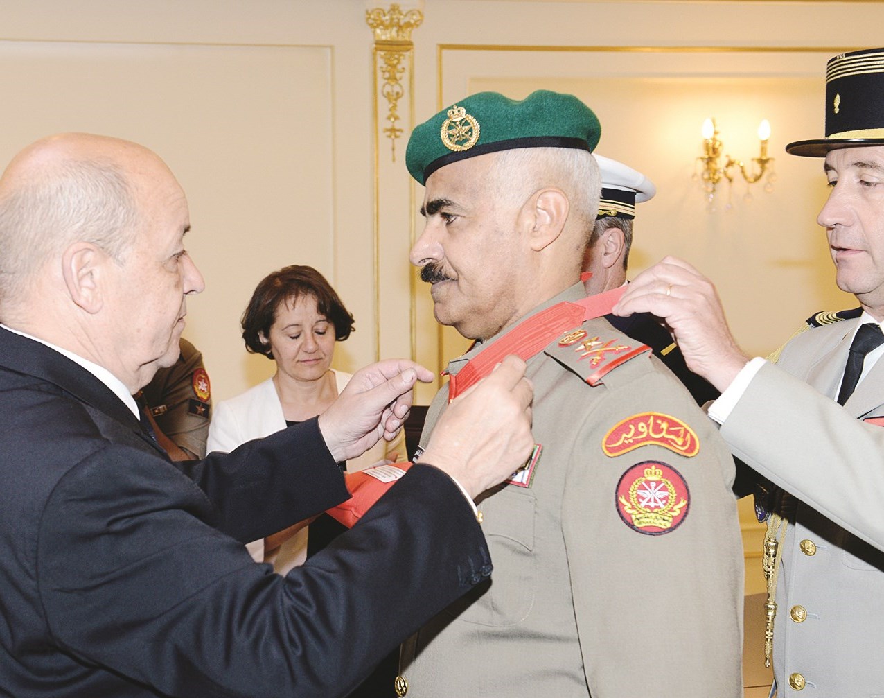 تقليد الخضر وسام الشرف الفرنسي