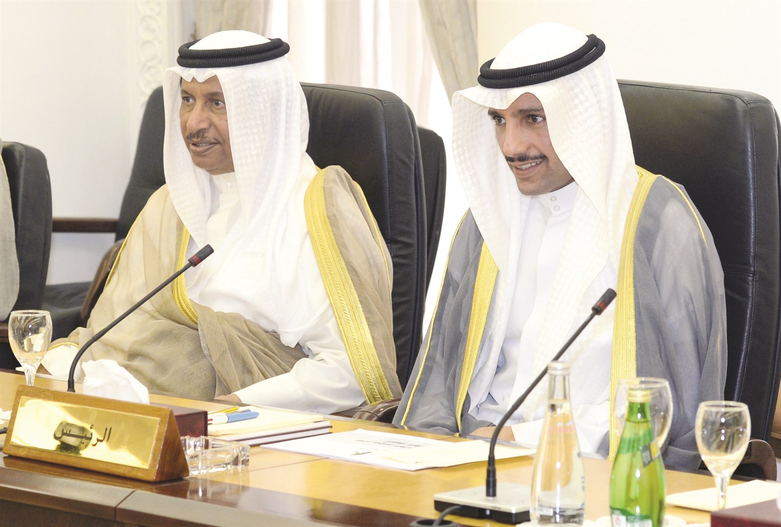 u0627u0644u0631u0626u064au0633u0627u0646 u0627u0644u063au0627u0646u0645 u0648u0627u0644u0645u0628u0627u0631u0643 u0641u064a u0645u0633u062au0647u0644 u0627u0644u0644u0642u0627u0621 u0627u0644u0646u064au0627u0628u064a - u0627u0644u062du0643u0648u0645u064a u0627u0645u0633 (u062au0635u0648u064au0631 u0627u0633u0639u062f u0639u0628u062fu0627u0644u0644u0647)