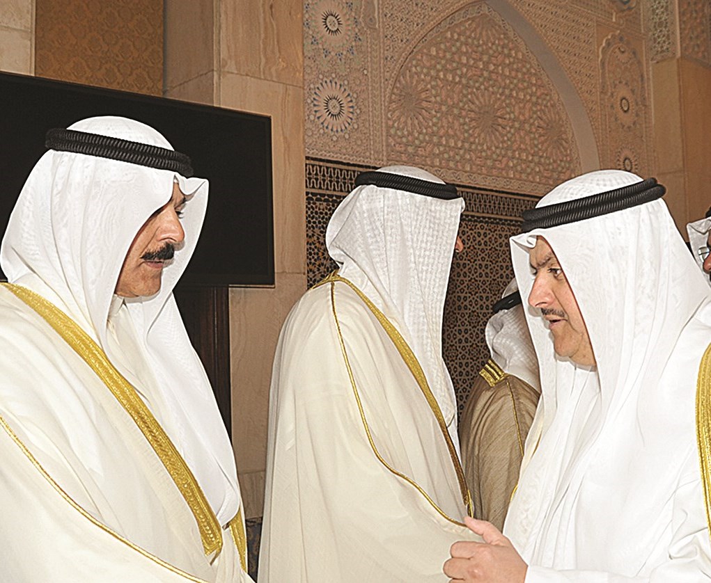 محمد الخالد يتلقى التهاني