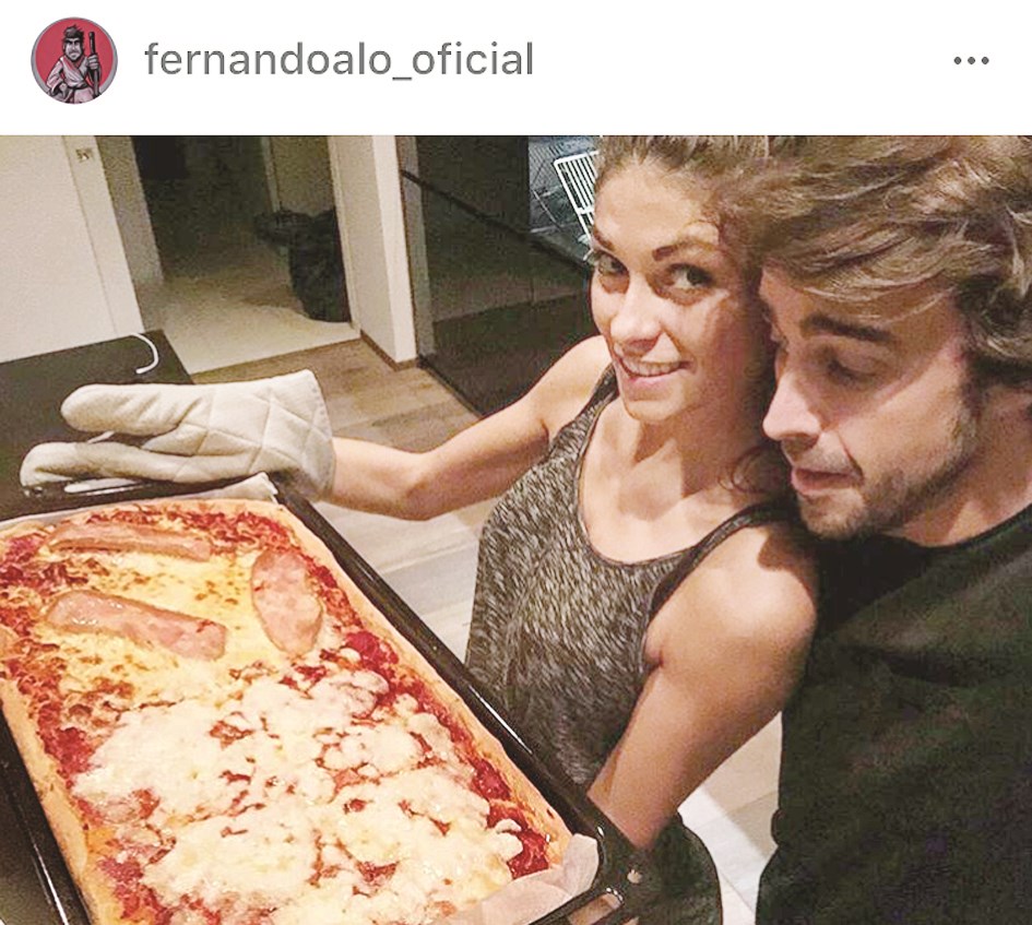 فرناندو وليندا... والبيتزا