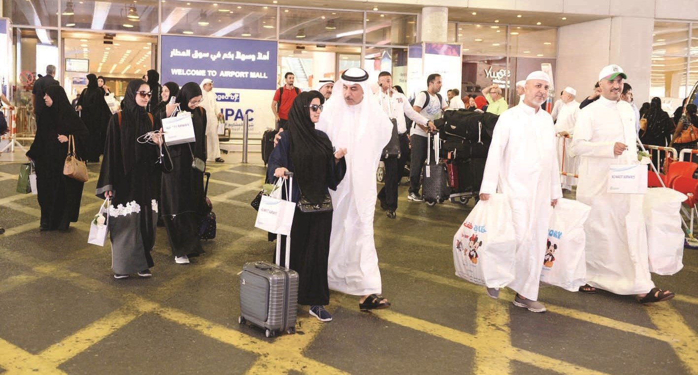 تنظيم وانسيابية في عودة الحجيج