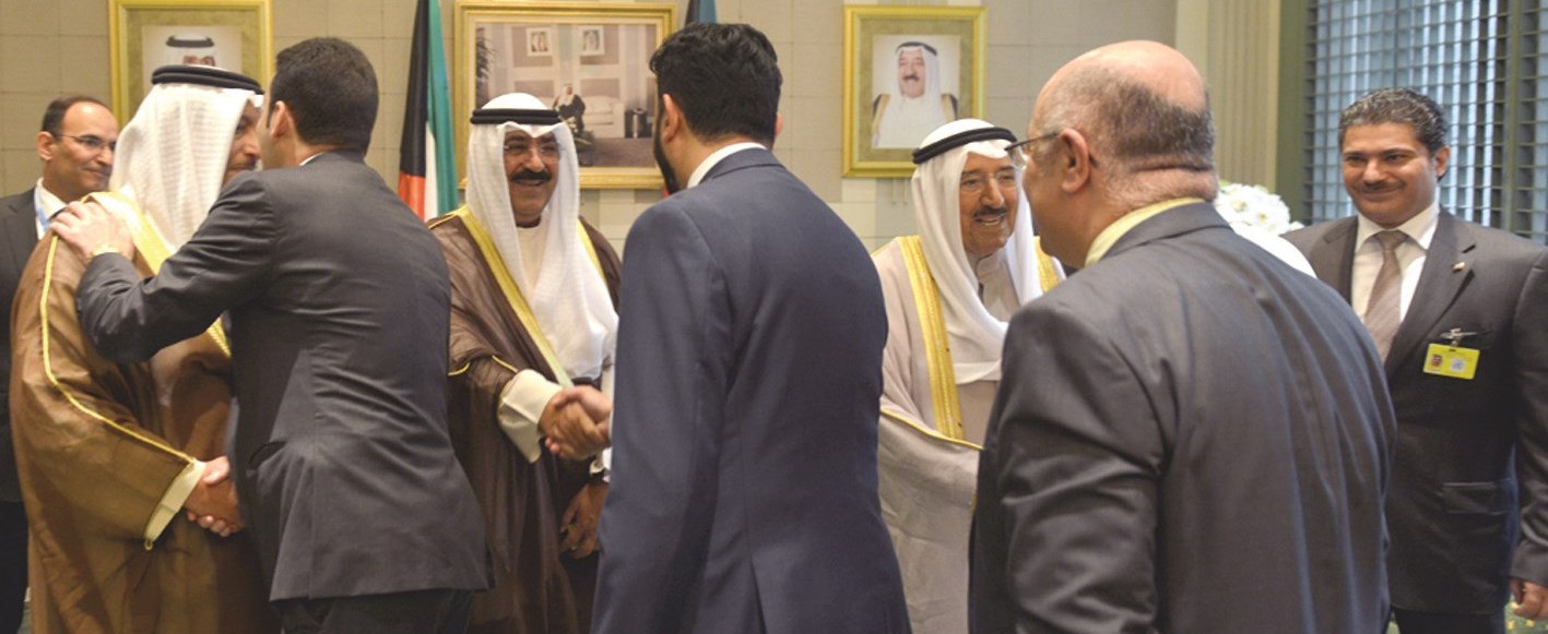 u0633u0645u0648 u0627u0644u0623u0645u064au0631 u0648u0645u0634u0639u0644 u0627u0644u0623u062du0645u062f u0648u062cu0627u0628u0631 u0627u0644u0645u0628u0627u0631u0643 u064au0633u062au0642u0628u0644u0648u0646 u0627u0644u0645u062fu0639u0648u064au0646 u0644u0644u0645u0623u062fu0628u0629