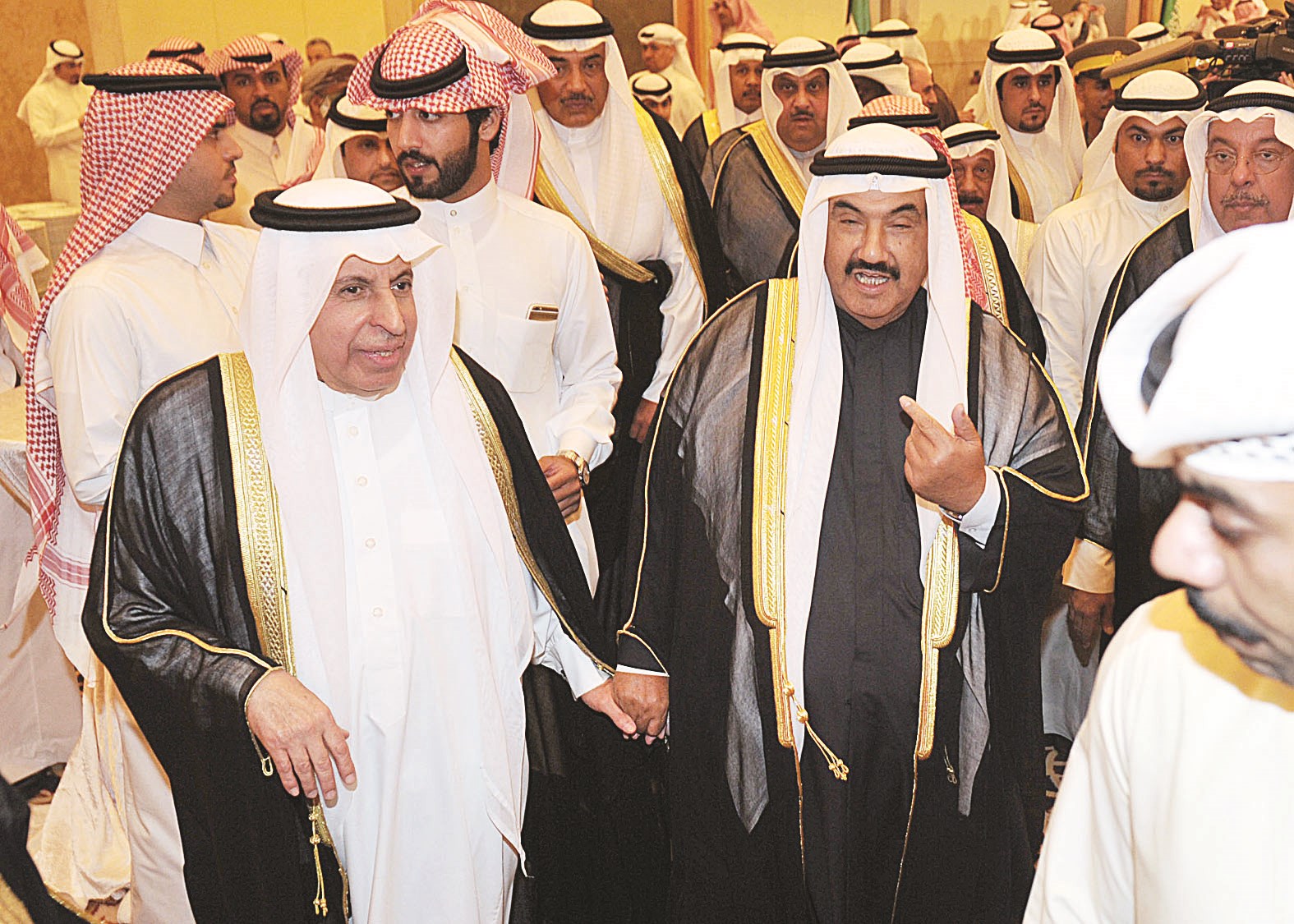 ناصر المحمد وسفير خادم الحرمين