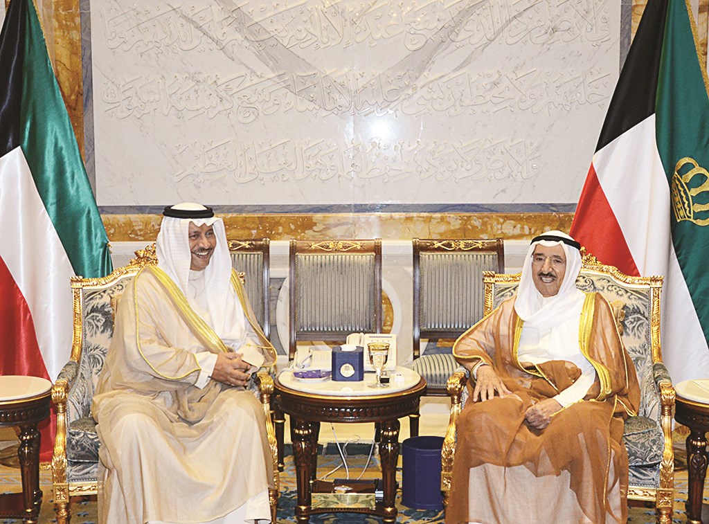 سموه مستقبلاً جابر المبارك