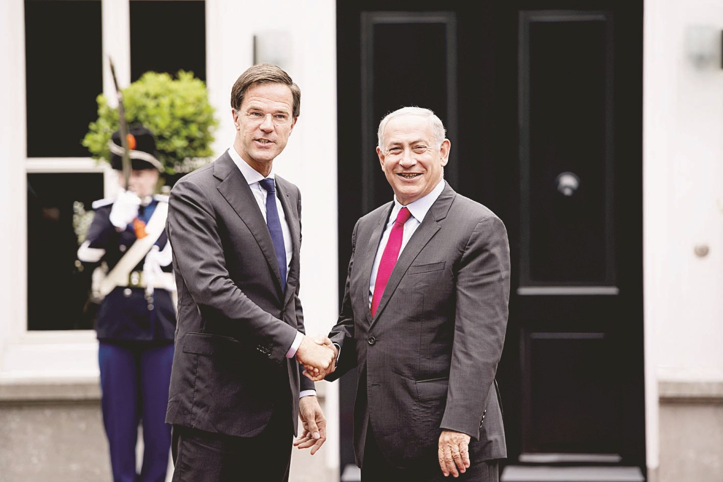 u0631u0626u064au0633 u0627u0644u0648u0632u0631u0627u0621 u0627u0644u0647u0648u0644u0646u062fu064a u0645u0633u062au0642u0628u0644u0627u064b u0646u0638u064au0631u0647 u0627u0644u0625u0633u0631u0627u0626u064au0644u064a u0641u064a u0644u0627u0647u0627u064a (u0627 u0641 u0628)