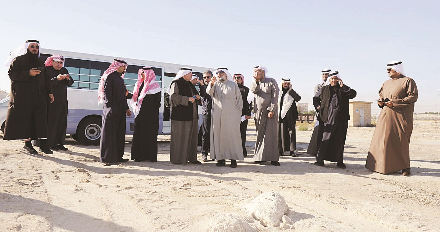 جانب من الجولة (تصوير سعود سالم)