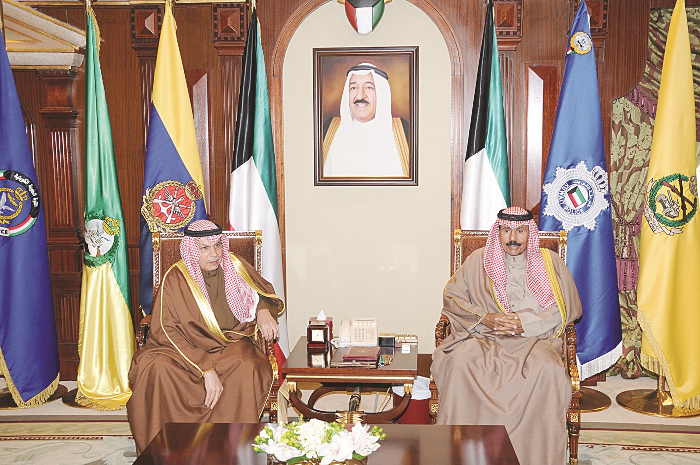 ... ووزير الداخلية