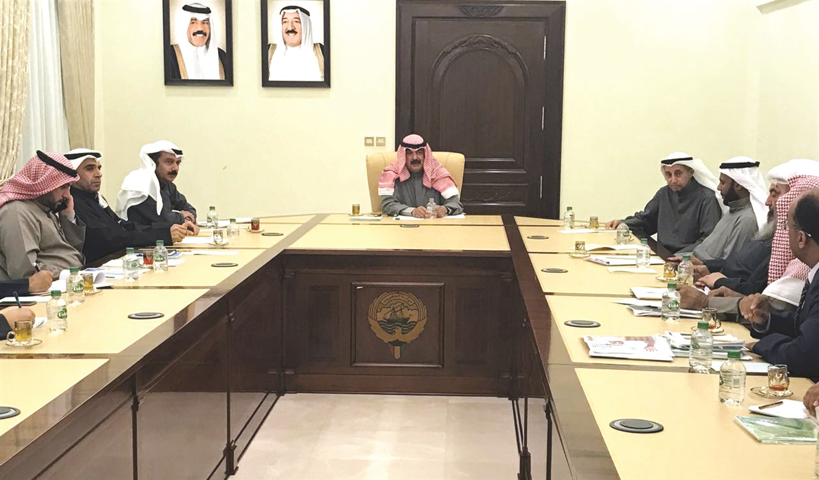 u0627u0644u062cu0627u0631u0627u0644u0644u0647 u0623u062bu0646u0627u0621 u0644u0642u0627u0626u0647 u0645u0639 u0648u0641u062f u0627u0644u0647u064au0626u0629