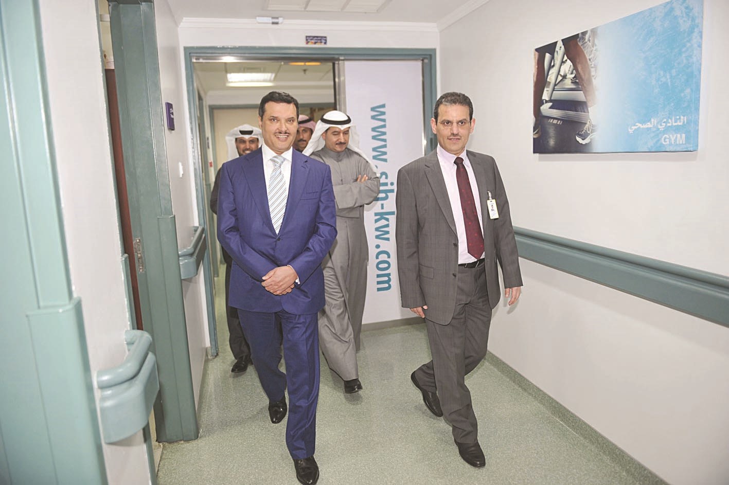 ...وفي جولة داخل أروقة المستشفى