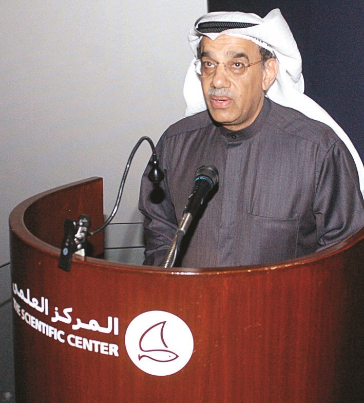 سامي الرشيد يلقي كلمته