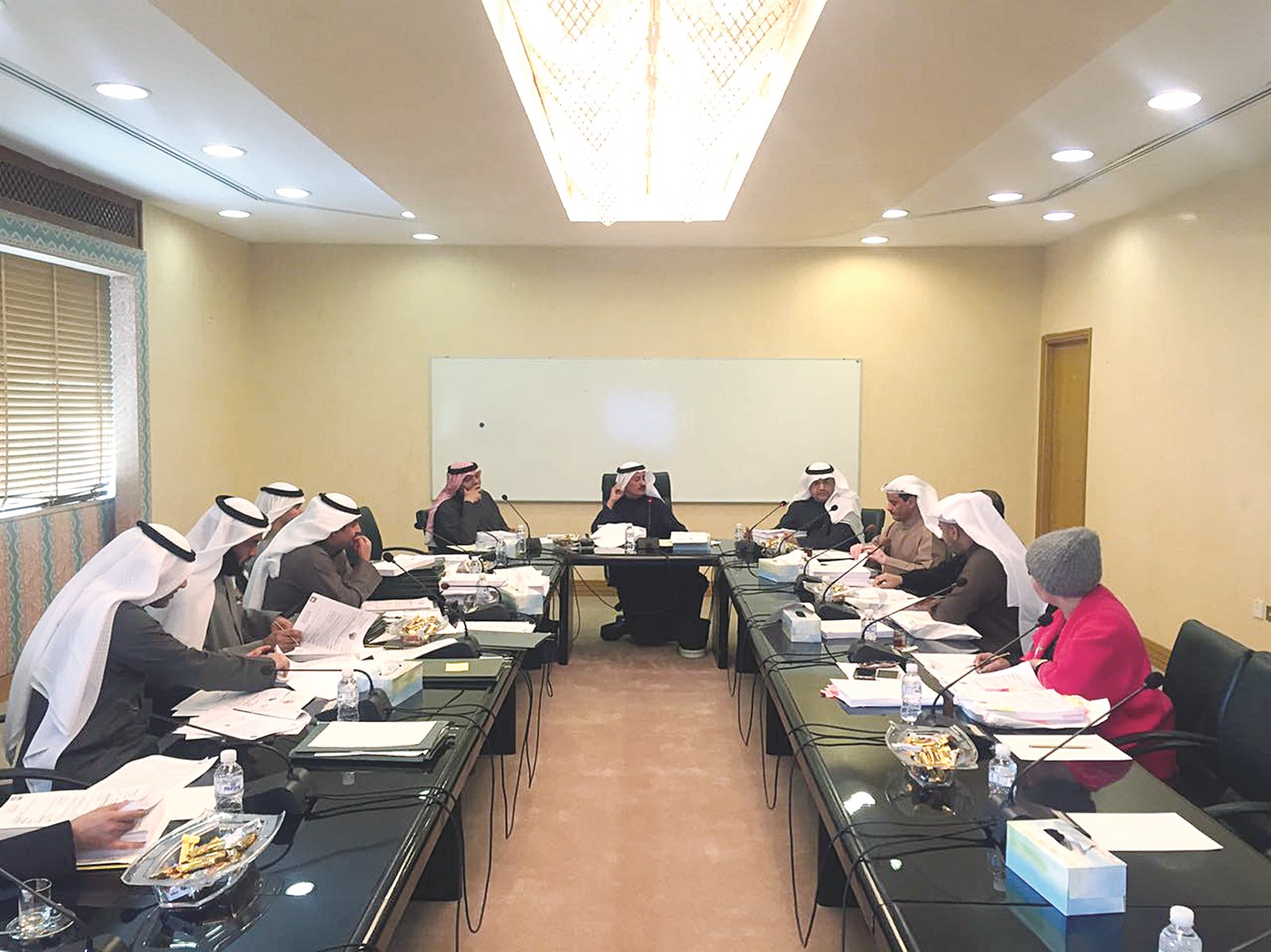 u0627u0644u0645u064au0639 u0645u062au0631u0626u0633u0627 u0627u062cu062au0645u0627u0639 u0627u0644u0644u062cu0646u0629 u0628u062du0636u0648u0631 u062cu0647u0627u062a u062du0643u0648u0645u064au0629