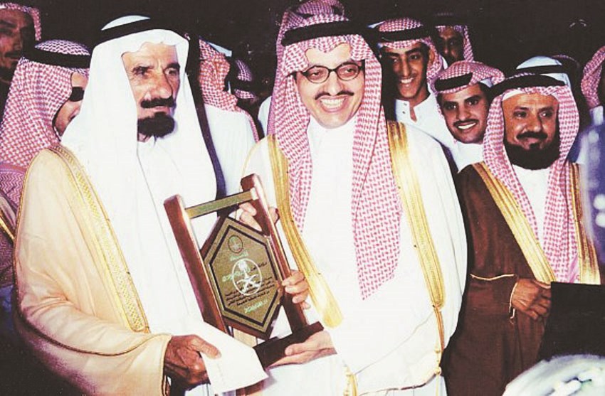 احمد الناصر الشايع مع فيصل بن خالد