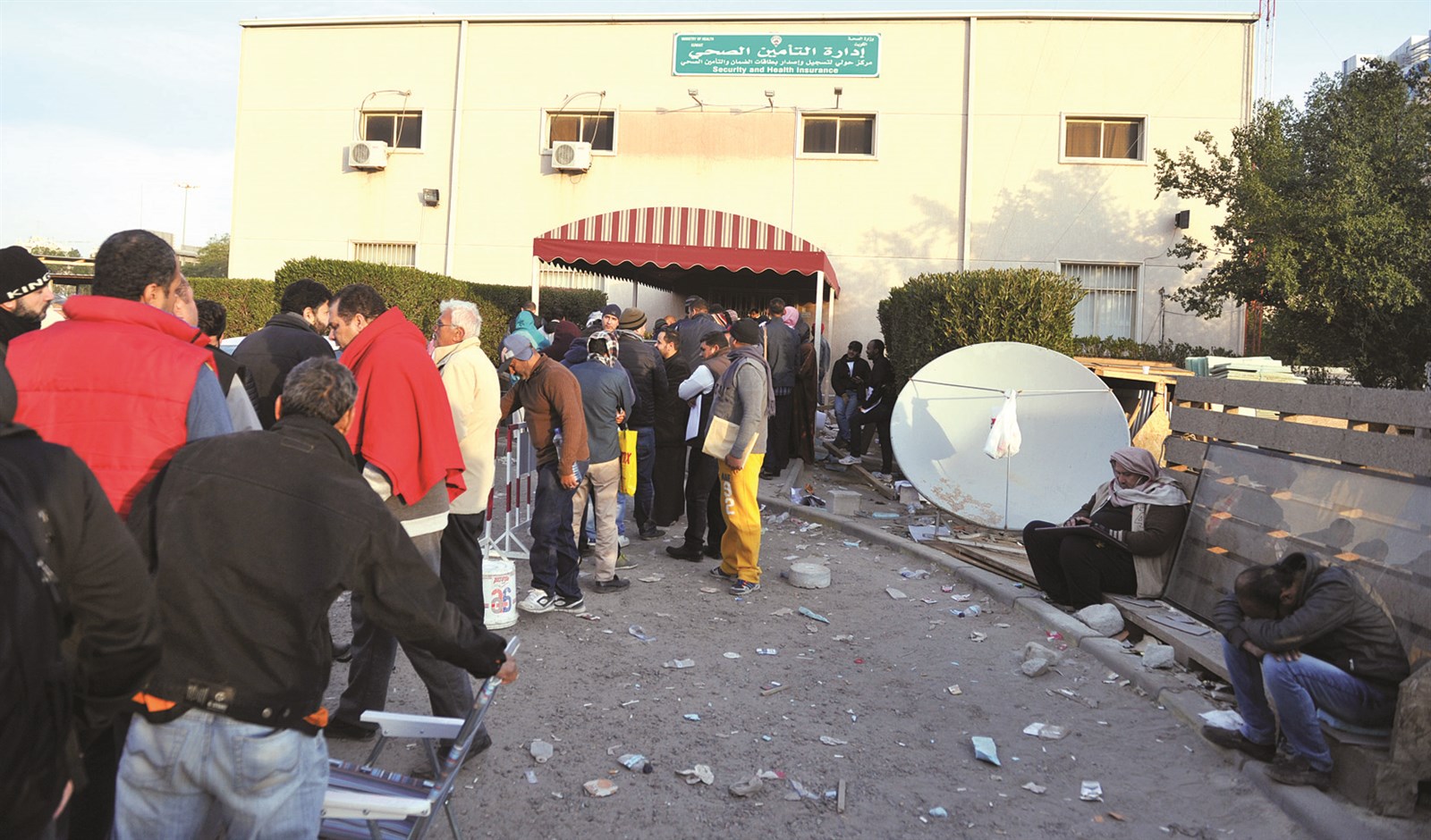 زحام ومعاناة