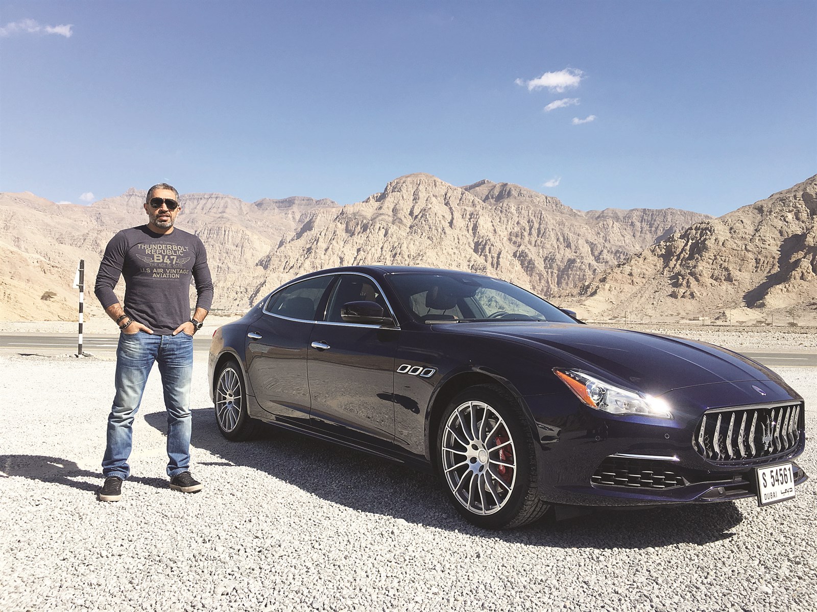 الزميل سهيل الحويك خلال التجربة