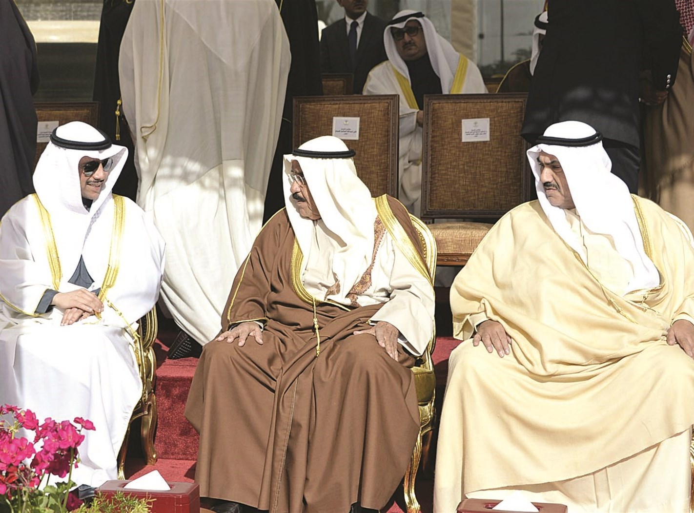 الغانم وفيصل السعود وناصر المحمد