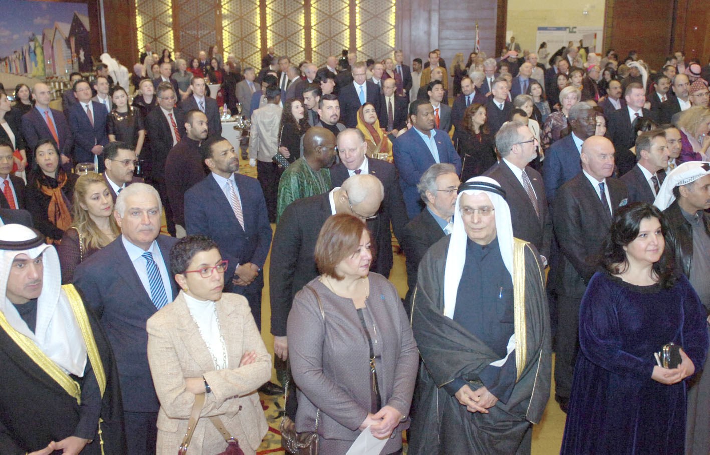 حضور احتفالية السفارة الاسترالية     (تصوير بسام زيدان)