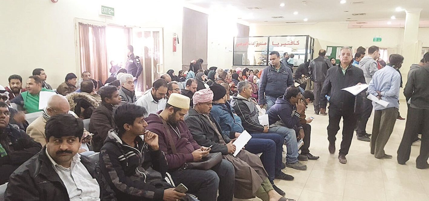 أحد المراكز امتلأ عن آخره