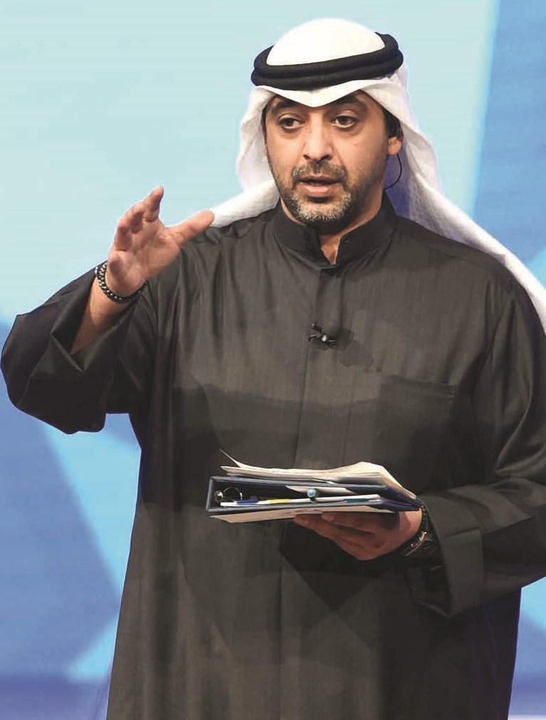 محمد العبدالله في الحفل