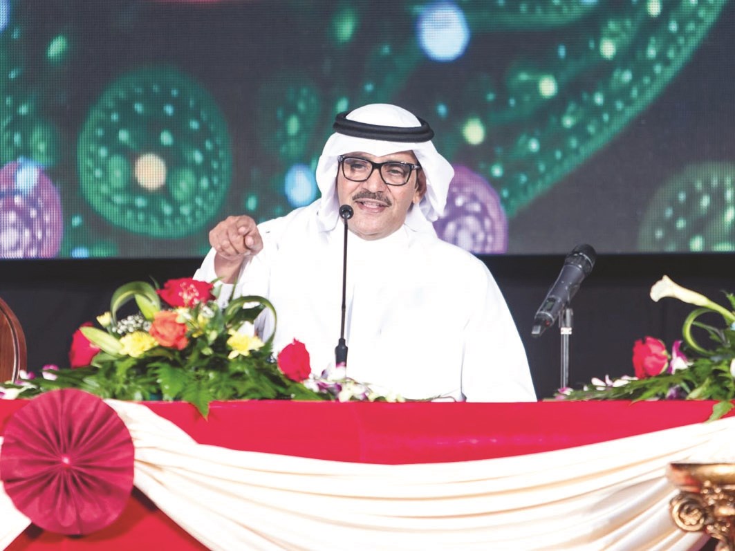 ناصر السبيعي أثناء الأمسية